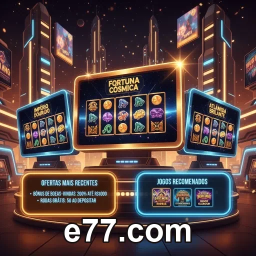 Celular com promoções atuais da e77.com