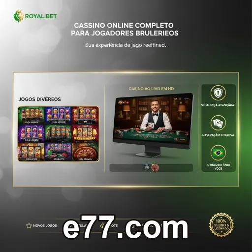 Acompanhe cashback e ofertas para jogadores - e77.com