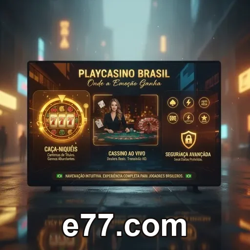 Tela de suporte e ajuda rápida da e77.com