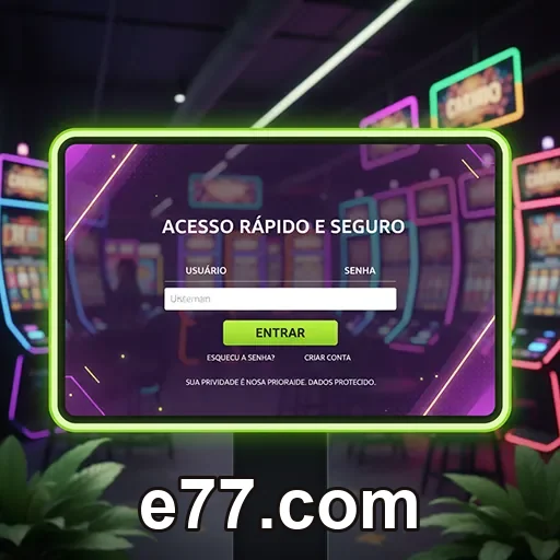 Central de ajuda e77.com com respostas ágeis