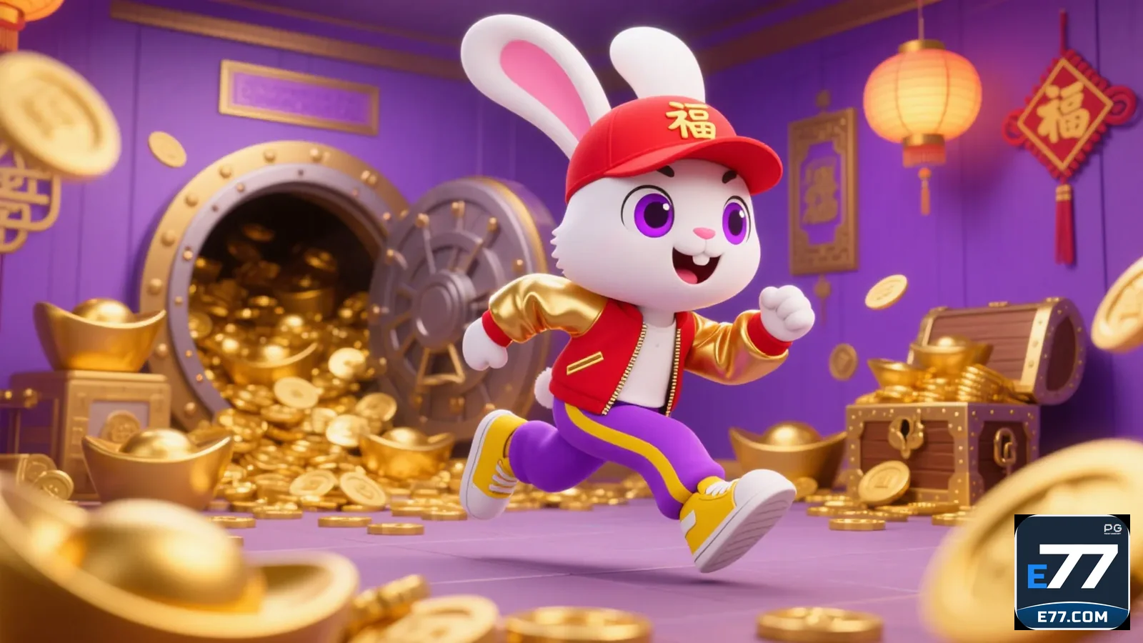 Experimente slots grátis na e77, a plataforma confiável para praticar e se divertir.
